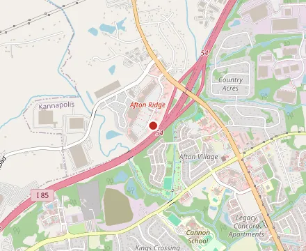 Map showing 44 Mills Kitchen + Tap