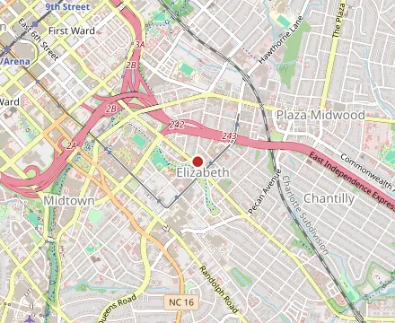 Map showing The Fig Tree Restaurant