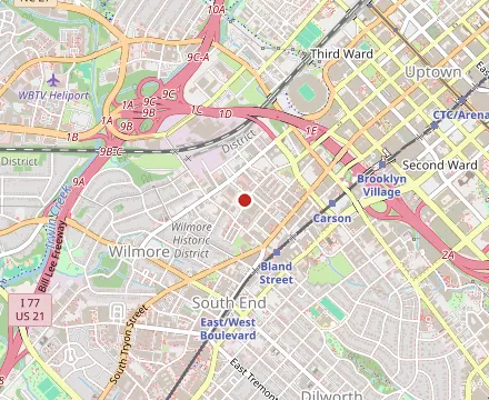 Map showing Let's Meat Kbbq