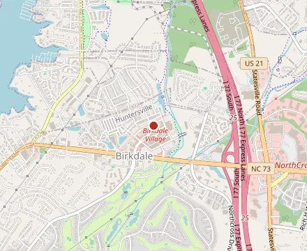 Map showing Kung Foo Noodle