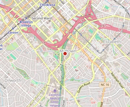 Map showing Dressler's
