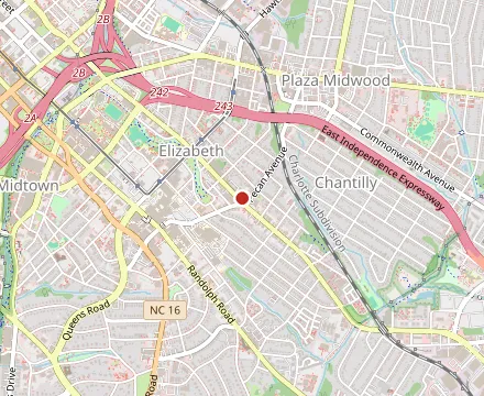 Map showing The Crunkleton