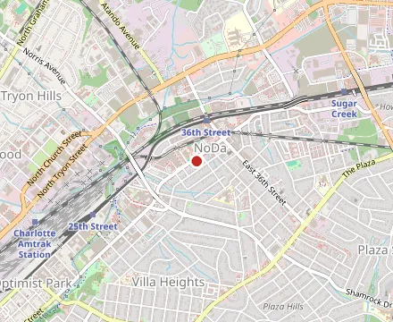 Map showing The Goodyear House