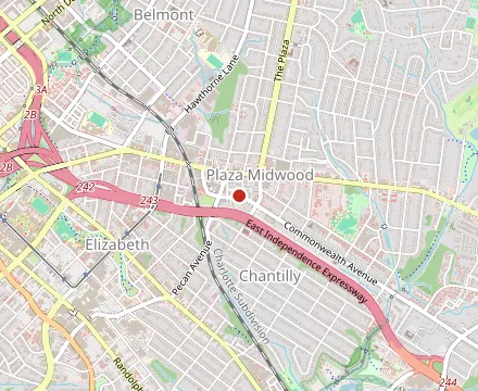 Map showing Calle Sol Latin Café & Cevicheria