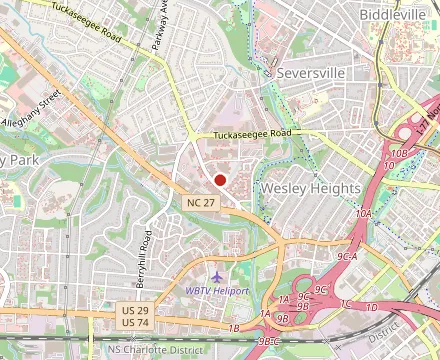 Map showing Azul Tacos And Beer