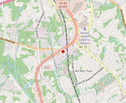 Map showing Lil Papi’s International Deli